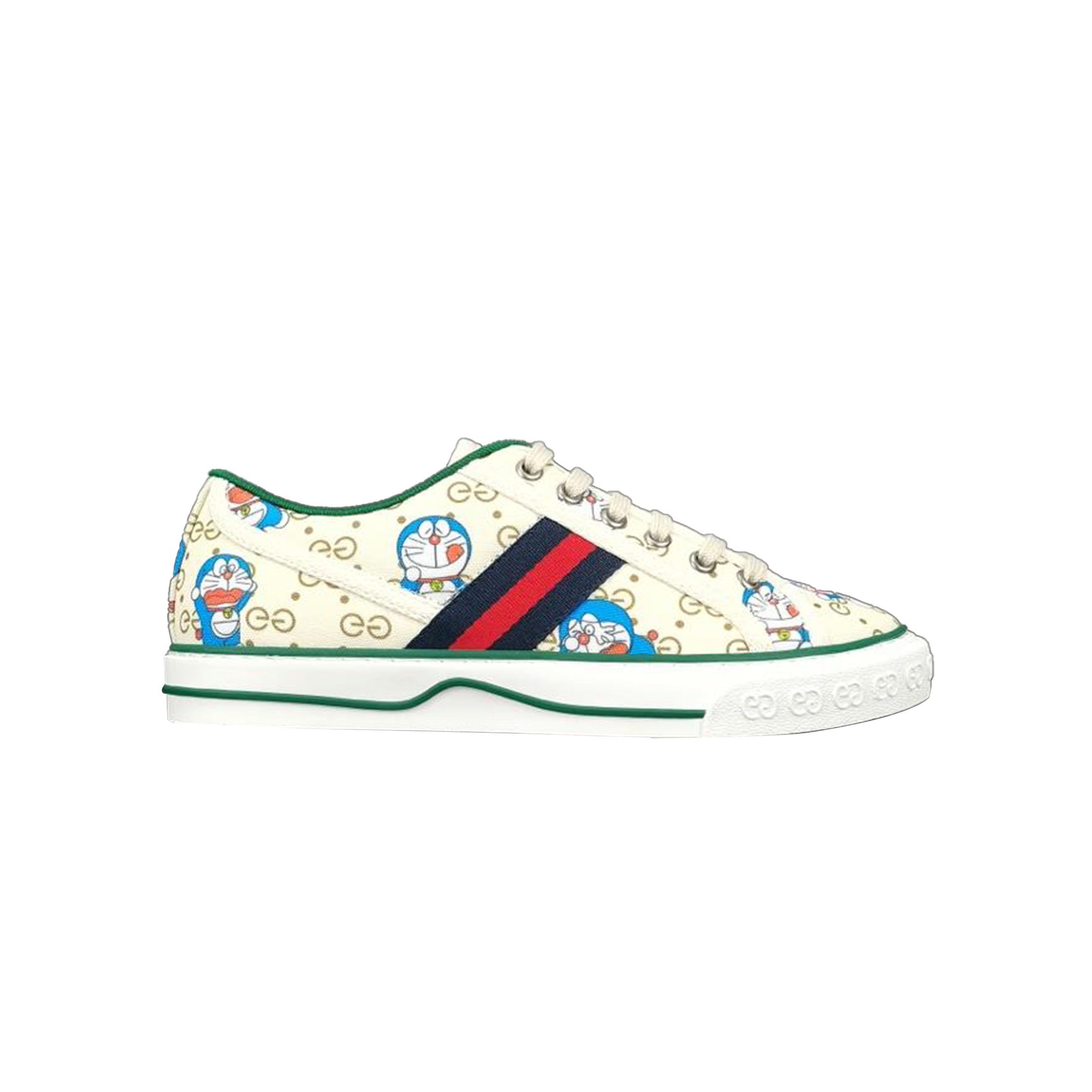 GUCCI DORAEMON L TENNIS 1977 SERIES COLLISION COLOR SNEAKERS 606110